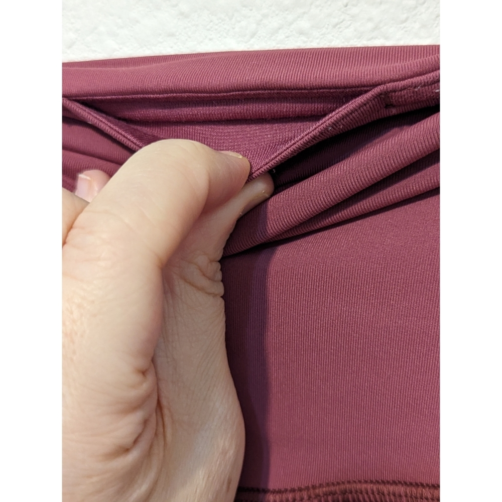 🦄Lululemon All The Right Places Crop II 23" | Misty Merlot - Picture 8 of 10